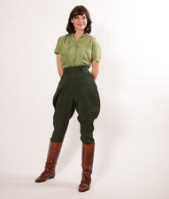 Women Dark Green Jodhpurs
