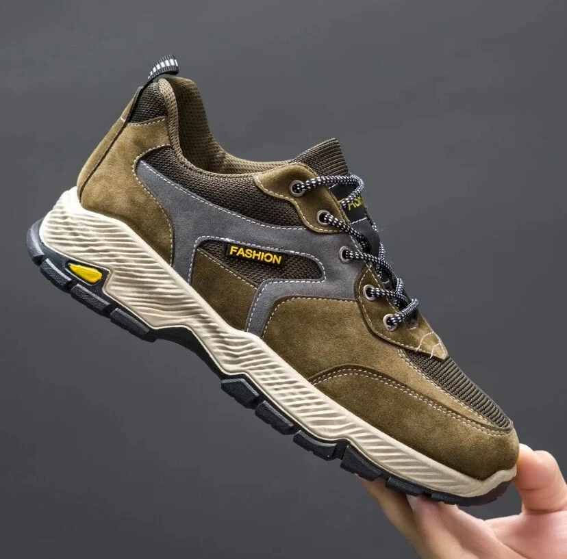 New Breathable Mesh Casual Sports Shoes for men's work safety shoes hikin