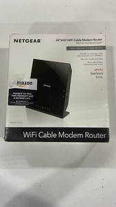 NETGEAR AC1600 Wifi Cable Modem Router C6250 - Black (C6250-100NAS)