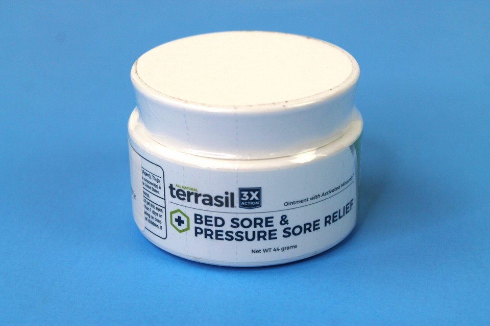 Terrasil 3X Action All Natural Bed Sore & Pressure Sore Relief Ointment