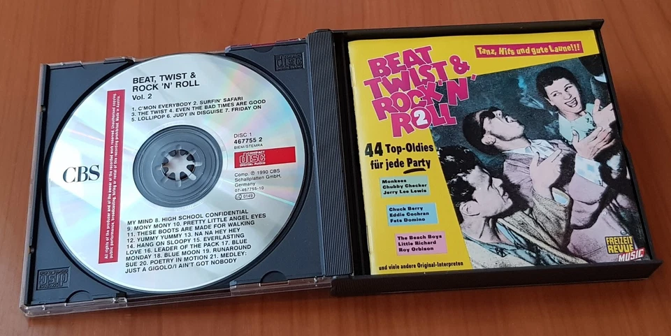 2 CD|Beat, Twist & Rock'N'Roll 2⚡BLITZVERSAND⚡ - Bild 2 von 4