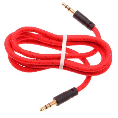 3.5mm Aux Cable Adapter Car Stereo Aux-in Audio Cord Speaker for Smartphones