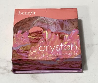 Benefit Crystah Strawberry Pink Blush .21 oz Full Size READ