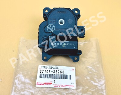 DENSO AC系　モーター87106-28191 87106-33260 87106-33260 TOYOTA GENUINE Camry Lexus ES350 Damper Servo Sub