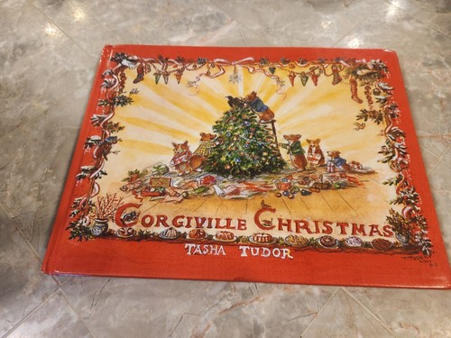 Corgiville Christmas Tasha Turdor Hardcover *free shipping*