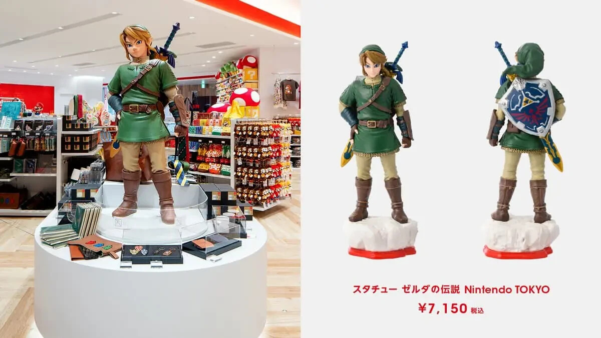 Nintendo Tokyo スタチュー　セット Statue The Legend of Zelda Link Figure / Nintendo TOKYO•OSAKA