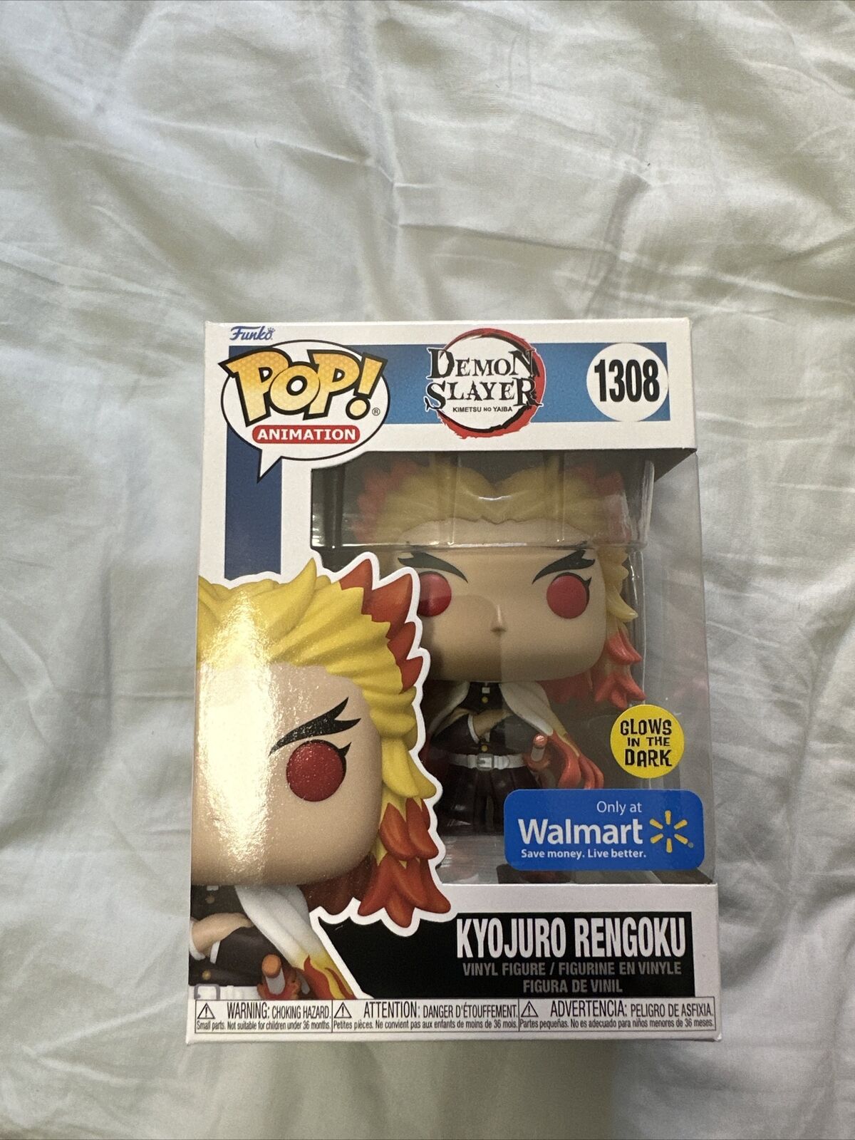 Boneco Funko pop demon slayer kyojuro rengoku 1308 em Promoção na