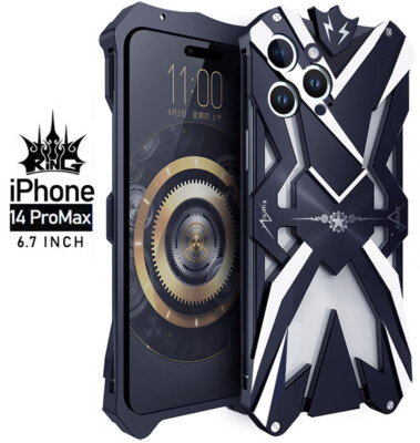 Powerful Shockproof Metal Armor iphone 14 Pro Max Cases Cover Aluminum Bumper