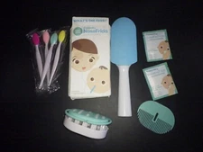 FridaBaby NoseFrida Nasal Aspirator Hair Detangling  Brush, Comb +