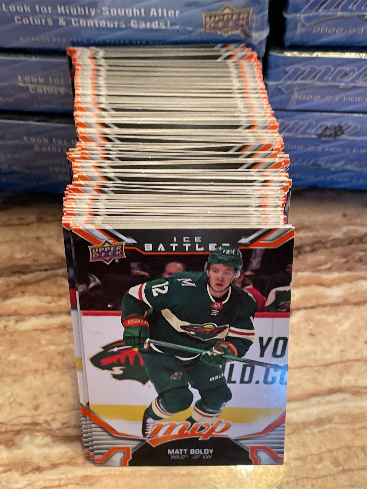 22-23 Upper Deck MVP HOCKEY 1-250 *ICE BATTLES* Complete Your Set Lot U Pick Em!