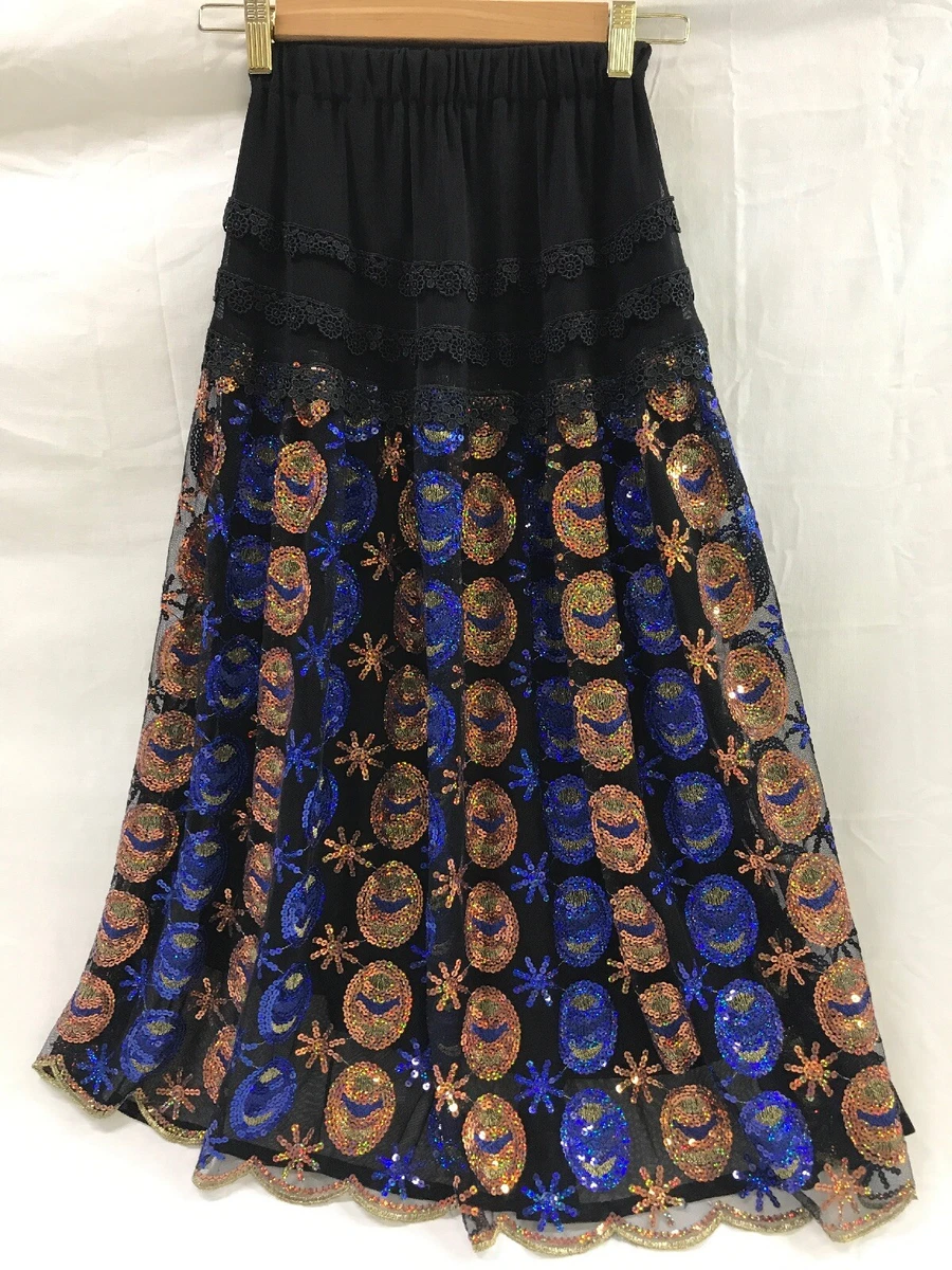 Flared top skirt bollywood