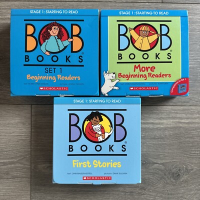 Bob Books LOT Set 1 Beginning Readers, More Beginning Readers, & First Stories