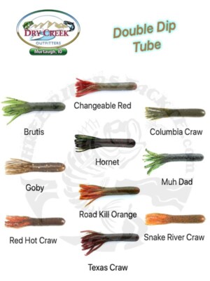 Dry Creek Outfitters 530 Series Double Dip Tubes 3-1/2'' - Choose Color