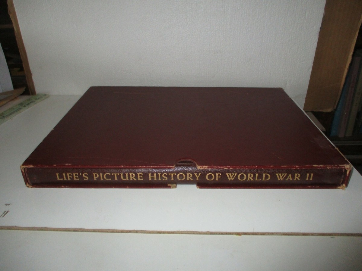 洋書 LIFE'S PICTURE HISTORY OF WORLD WAR II LIFE'S Picture History of World War II, 1950 Large Hardcover