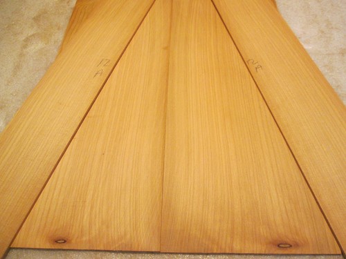 Monterey Cypress, Ukukele Rücken und Seiten Set, UKE #12 - Bild 4 von 5