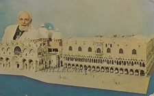 Attilio Savoia e il suo modellino di piazza S. Marco - Venezia firmata ed ....