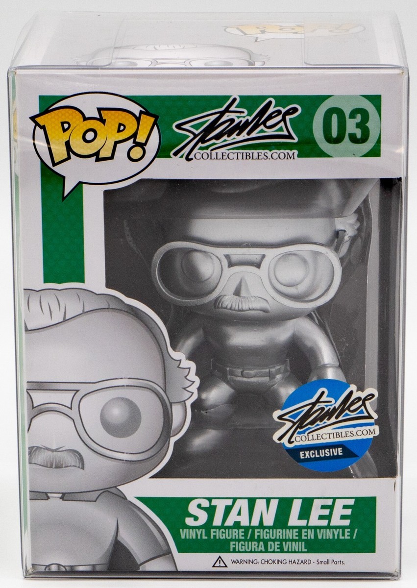 Funko Pop - Stan Lee #03 Platinum (2015 Comikaze Exclusive) | eBay