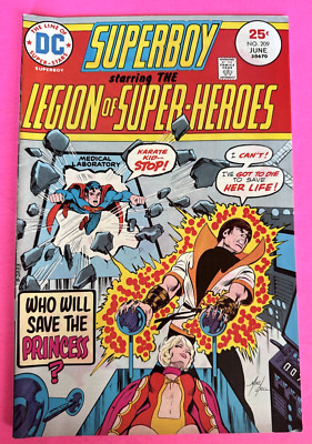 DC Comics - SUPERBOY Starring THE LEGION OF SUPER-HEROES - No. 209 - 1975