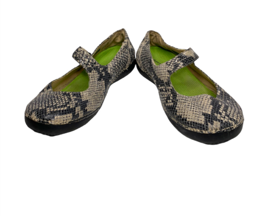 Vionic Python Mary Jane Flats Wide Size 9.5 - image 6