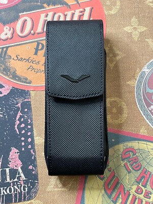 Genuine Vertu Ascent X All Black Knurled leather Case Extremely RARE a Must have