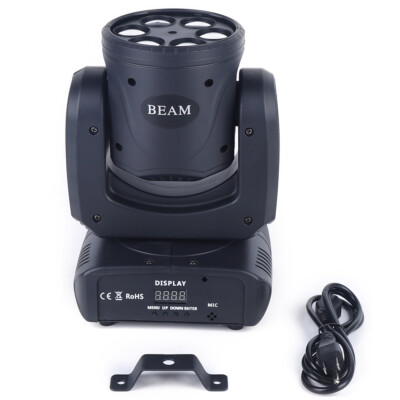 NEW 6 Bee Eyes LED Moving Head Stage Effect Light Party Bar Rotating Beam Light
