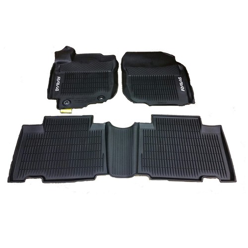Genuine OEM Front & Rear AllWeather Floor Mat Liners Set For Toyota