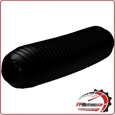 Coppia Soffietti Parapolvere Per Forcelle Ammortizzate Cemoto - Gomma, Made In Italy, 330x35/45 Mm, Blu - 5