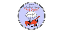 4" 508th pir red devils army bumper sticker decal usa made