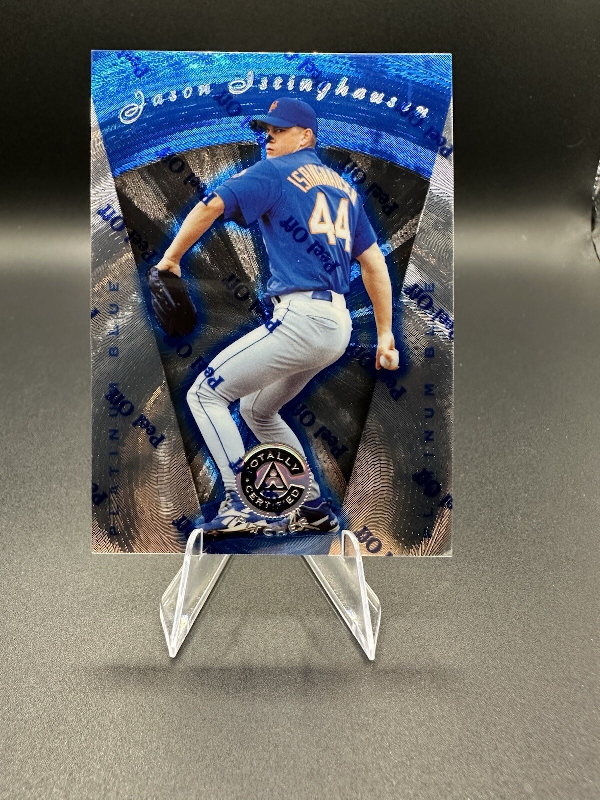 1997 Pinnacle Totally Certified - Platinum Blue #105 Jason Isringhausen /1999