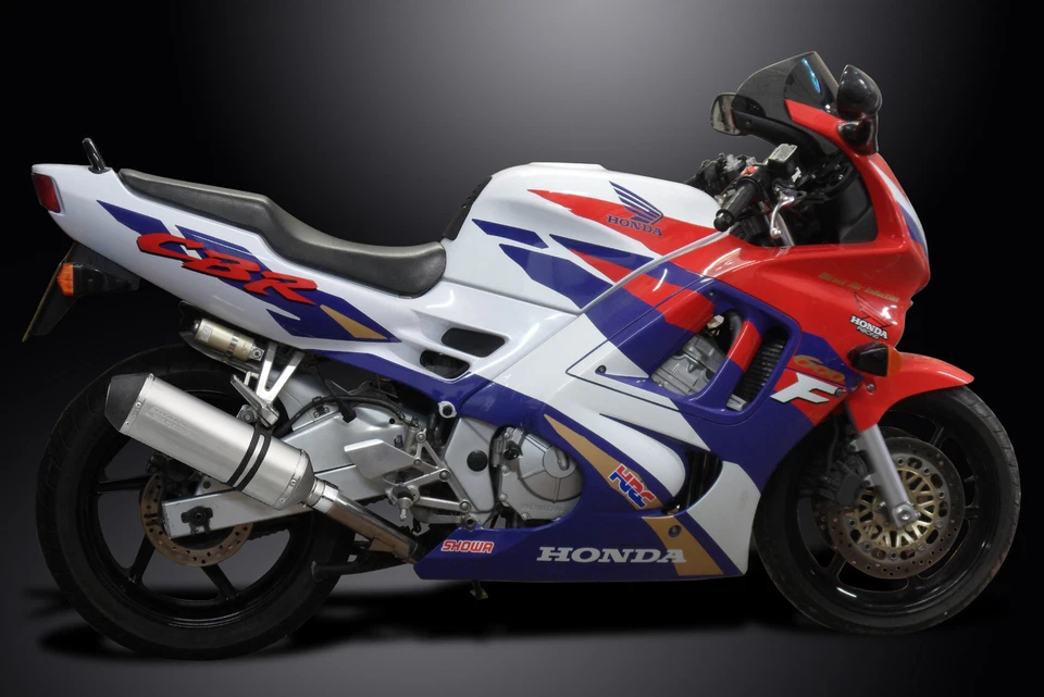 Silenciador escape completo Honda CBR600 FS FT F3 95-96 4-1 13,5" X-OVAL TITANIO Foto 4 de 4