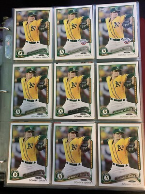 9 Card Lot Sonny Gray A s Yankees Reds Twins Cardinals  AL68