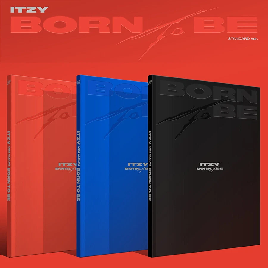 ITZY [BORN TO BE] 2nd Album STANDARD/CD+Photo Book+Book+3 Card+
