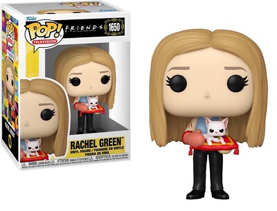 Funko POP TV: Friends   Rachel Green - (with Mrs. Whiskerson) #1650 #80189