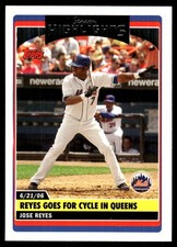Jose Reyes 2006 Topps Updates & Highlights #UH178 Mets MLB READ FREE SHIPPING