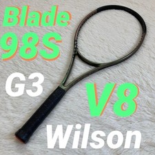 Wilson Blade 98S V8 Tennis Racquet Used From Japan