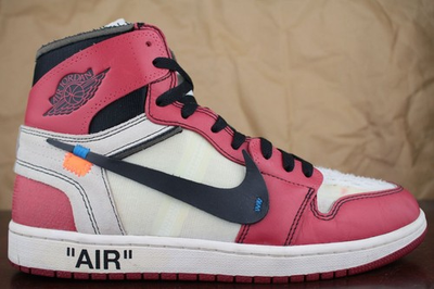 #ad Jordan 1 Retro High Off White Chicago USED size 10.5 $1850.00