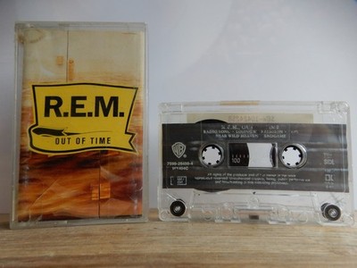 R.E.M. OUT OF TIME MUSIK KASSETTE MC TAPE HX-Pro 1991 WARNER RECORDS IMPORT