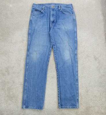 Wrangler Five Star Premium Denim Regular Fit Jeans Herren W36 L33 Denim Baumwolle