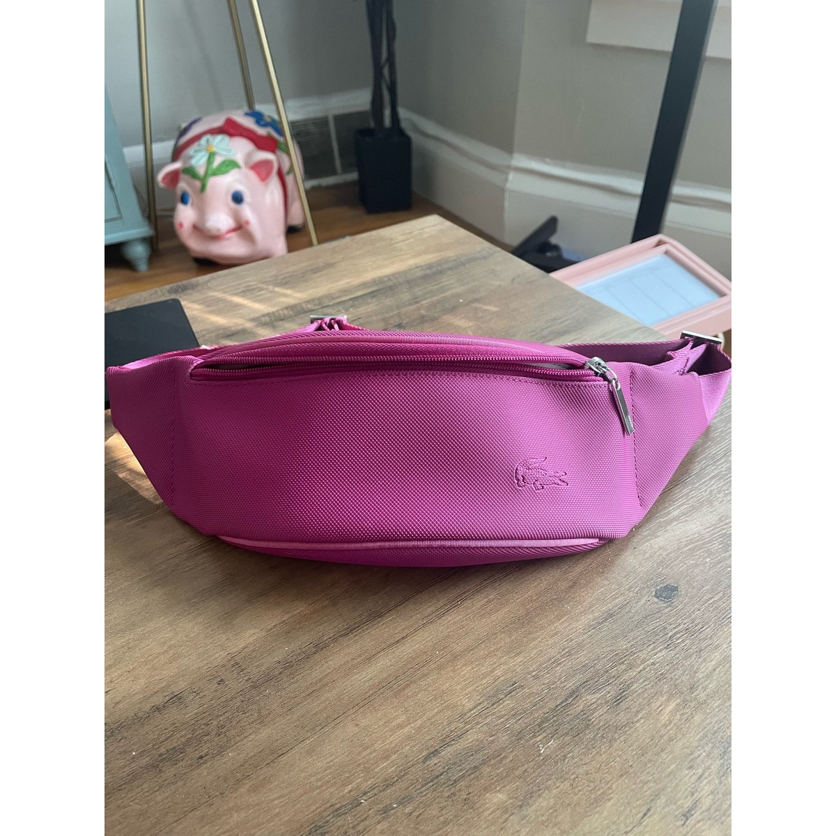 Lacoste Magenta Bum Bag