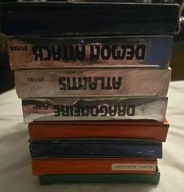 Intellivision Used Game Lot Complete In Box, Read Discription . 8 Games