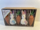 COTTONTAIL LANE 6ft Spring Easter Bunny & Carrot Garland NEW IN BOX