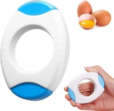 Shell Opener and Cutter - Topper Tool for Boiled Eggs - Quick Peeler for Cook...