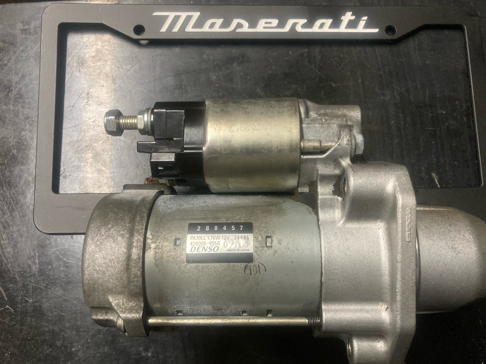 14-20 Maserati Ghibli Quattroporte Levante DENSO Engine Starter Motor OEM 288457