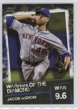 2020 Topps Warriors of the Diamond Blue Jacob deGrom #WOD-25 0b3