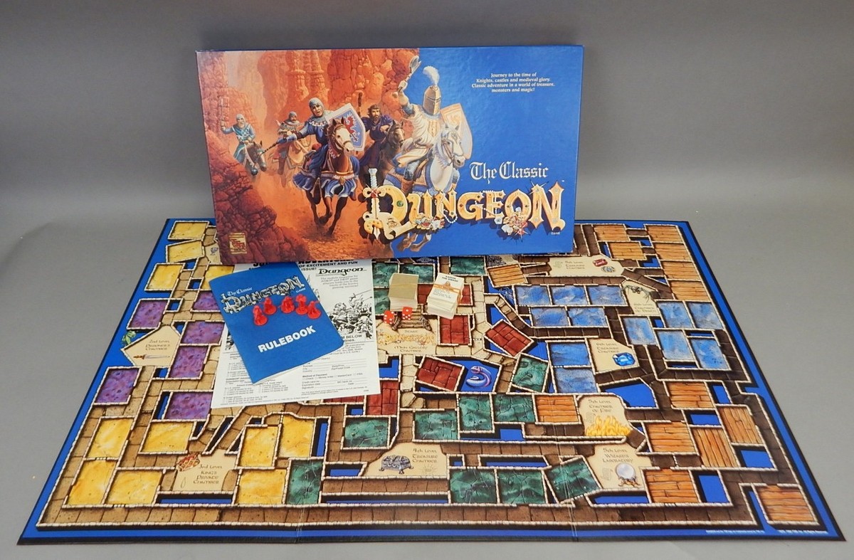 NICE 1992 TSR The Classic Dungeon Dragons D&D Board Game | eBay