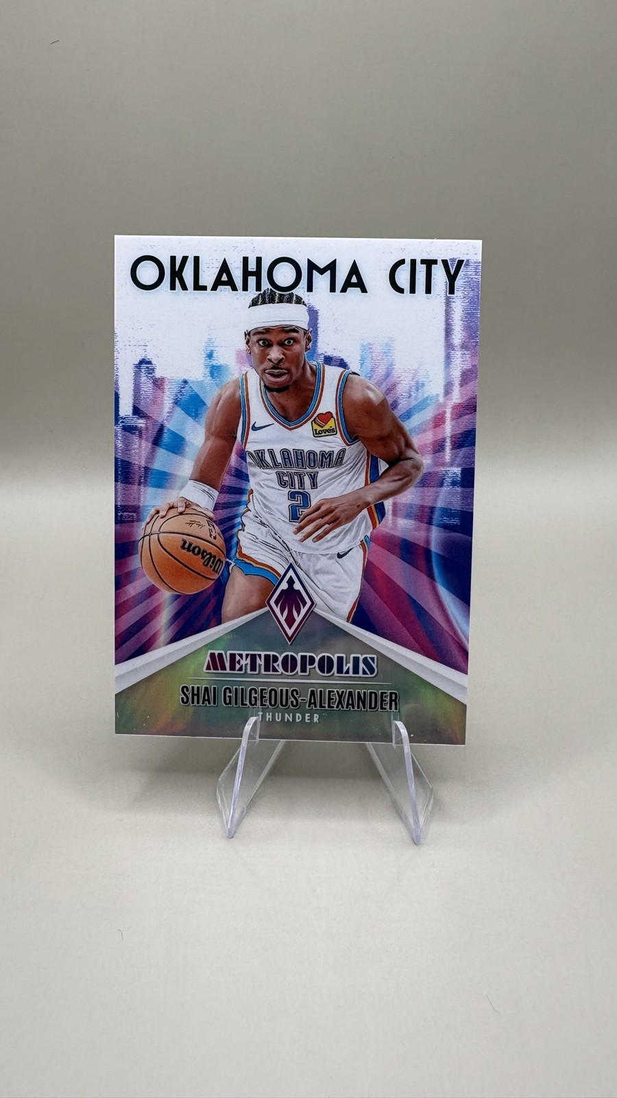 2023-24 Panini Phoenix - Metropolis Shai Gilgeous-Alexander #1 Case Hit