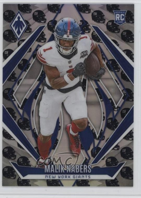 2024 Panini Phoenix Rookies Team Helmet 321/399 Malik Nabers #221 4g8