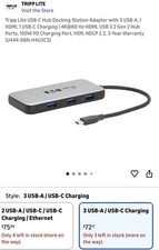 Eaton Tripplite Usb C Docking station adapter
