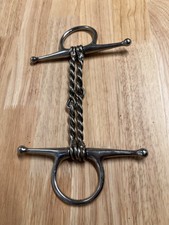 Embout de fil double torsion à joues complètes pour chevaux