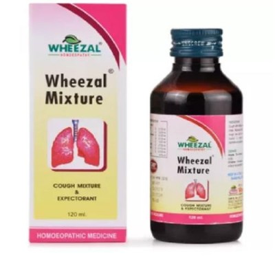 Wheezal homoeopathy Cough Mixture (120ml)